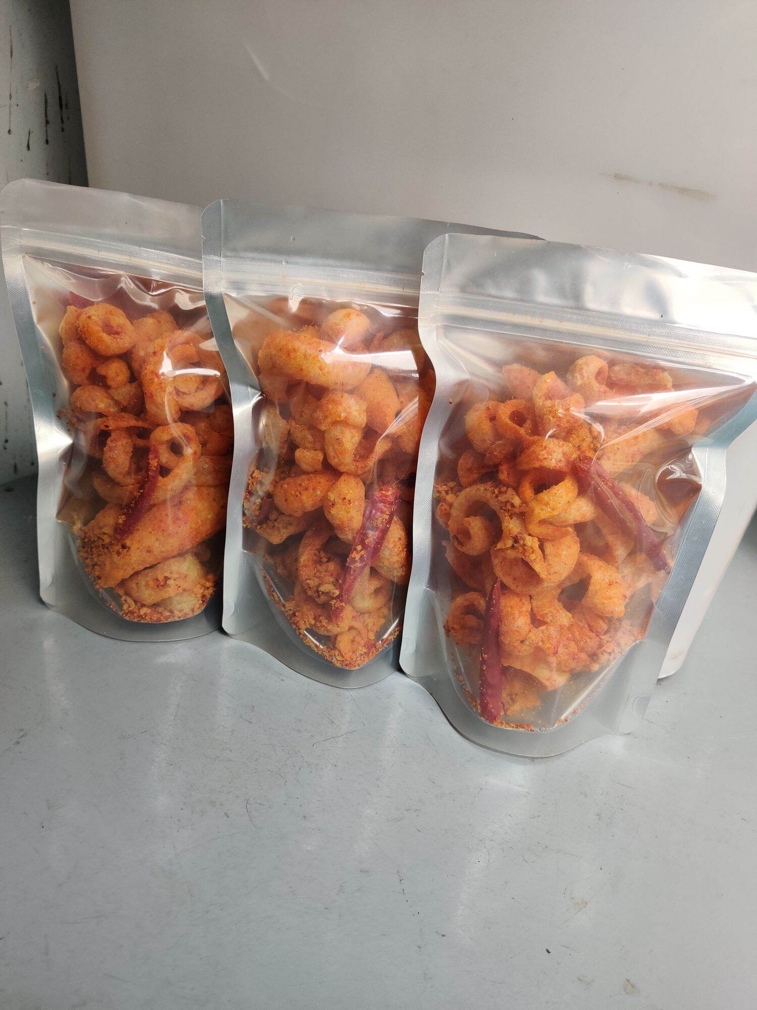 DA HEO CHÁY TỎI ỚT COMBO 3 túi