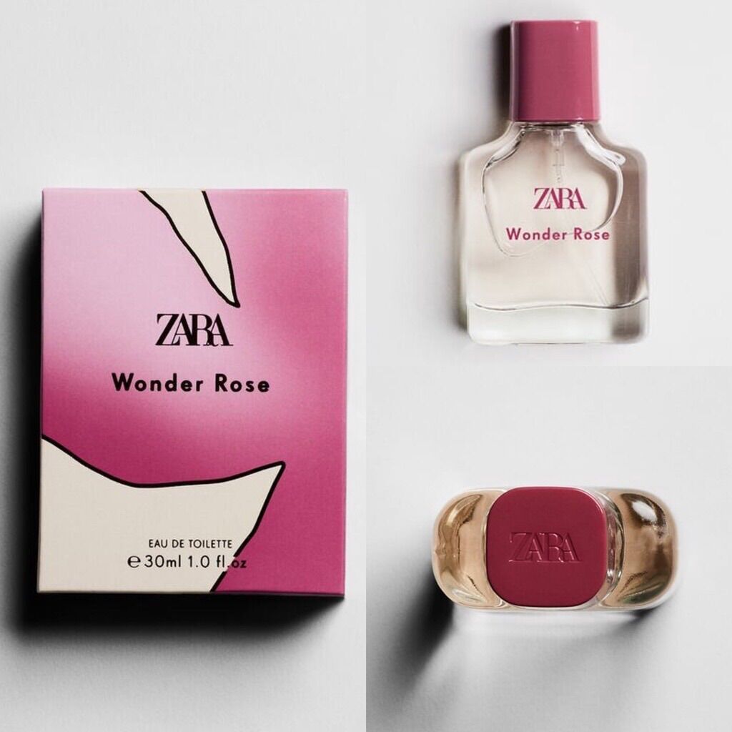 Nước hoa nữ zara Wonder rose