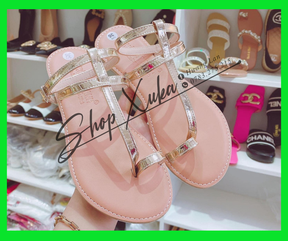 SANDAL NỮ QUAI XỎ NGÓN SIÊU XINH
