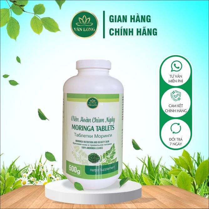 Viên Hoàn Chùm Ngây Vân Long Moringa tablets- VL13