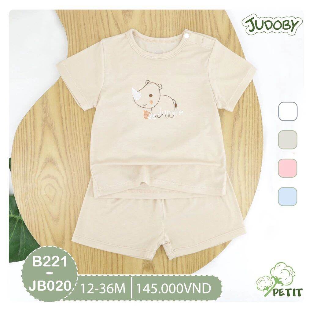 Bộ cài vai bé trai judoby 9-36m jb020