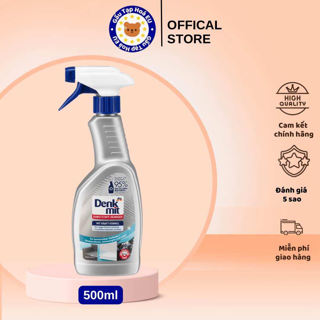 Dung dịch vệ sinh tẩy rửa bề mặt nhựa denkmit