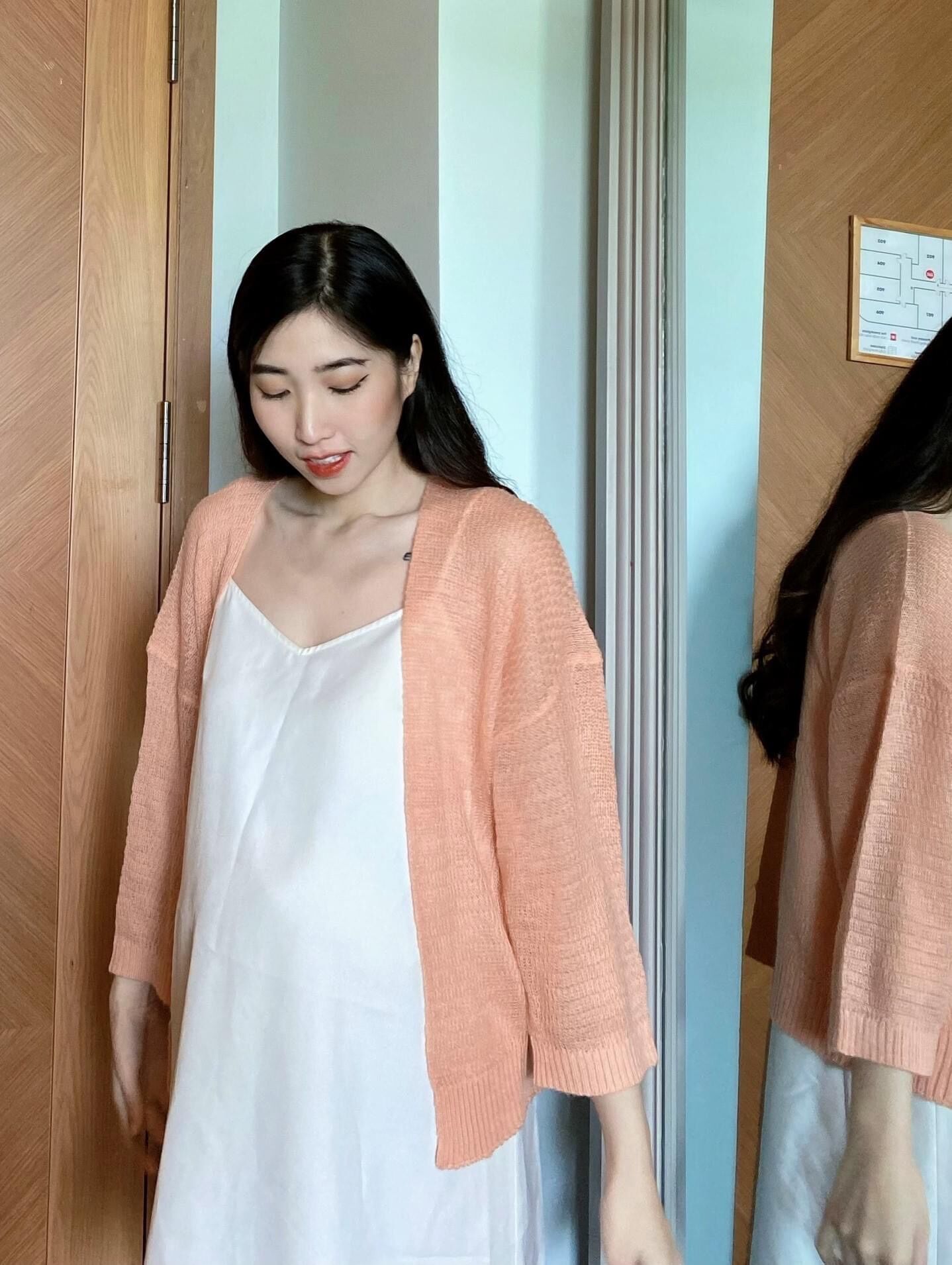 Áo khoác len nhẹ nhàng