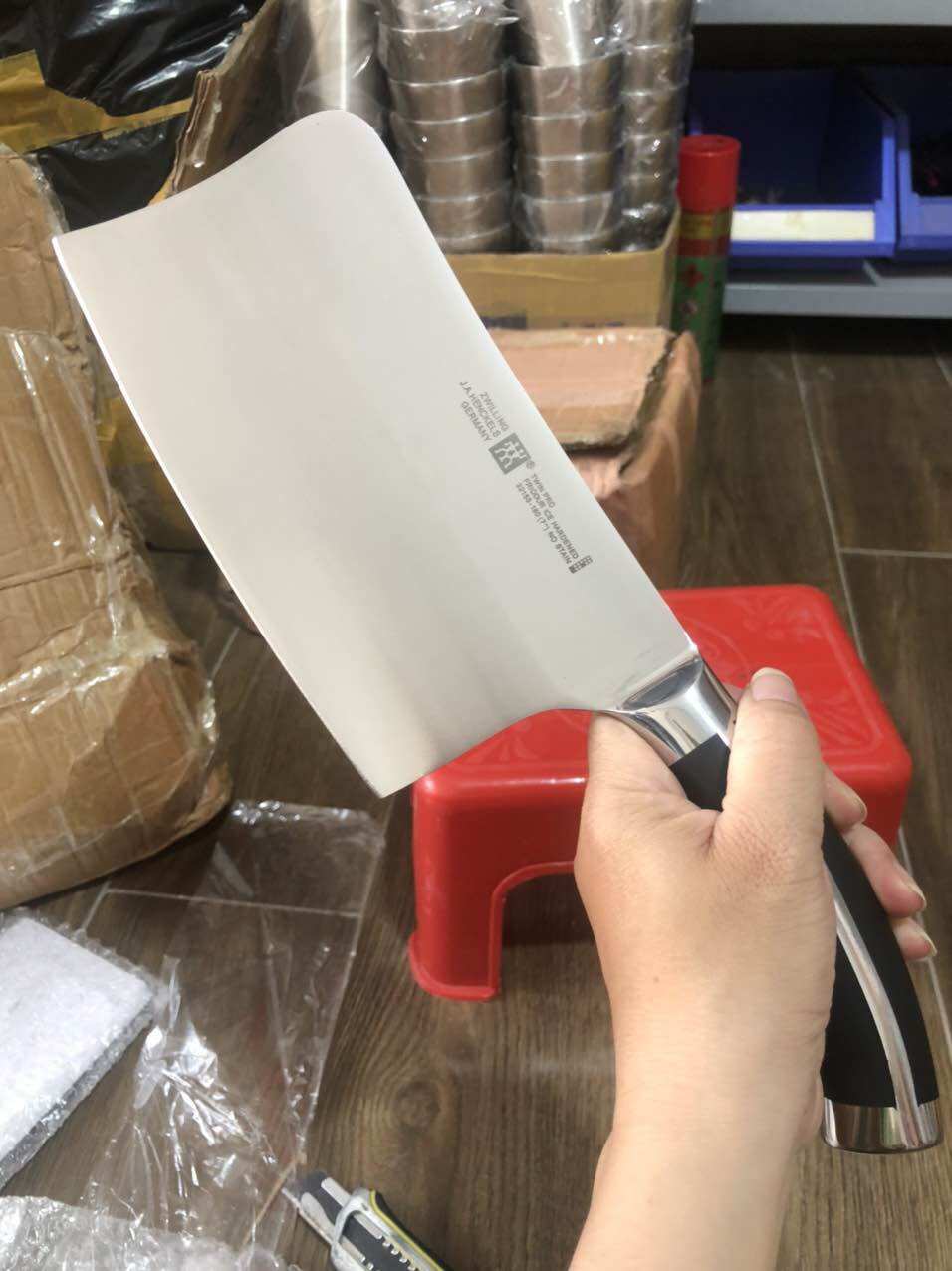 Dao chặt xương thương hiệu Đức 800gr, dày 5li