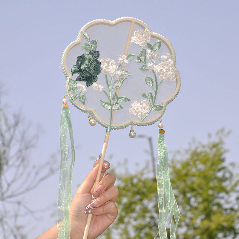 Quạt Trang Trí Tay Dài Phong Cách Cổ Điển