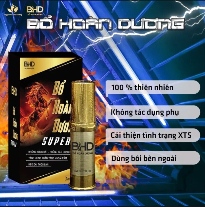Xịt Thảo Dược Bổ Hoàn Dương 5 ml cho nam