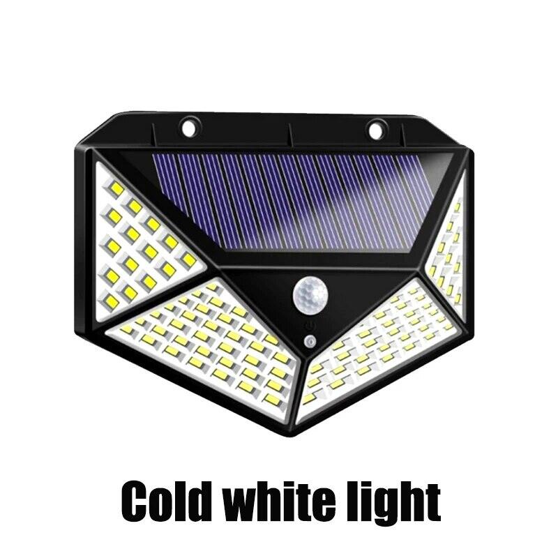 1/2/4/6 cái 100 LED Đèn Tường Ngoài Trời năng lượng mặt trời đèn PIR cảm biến chuyển động năng lượng mặt trời Powered ánh sáng mặt trời ánh sáng đường phố cho trang trí sân vườn