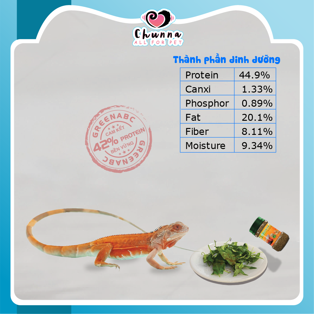 Thức ăn BÒ SÁT - Bổ sung dinh dưỡng