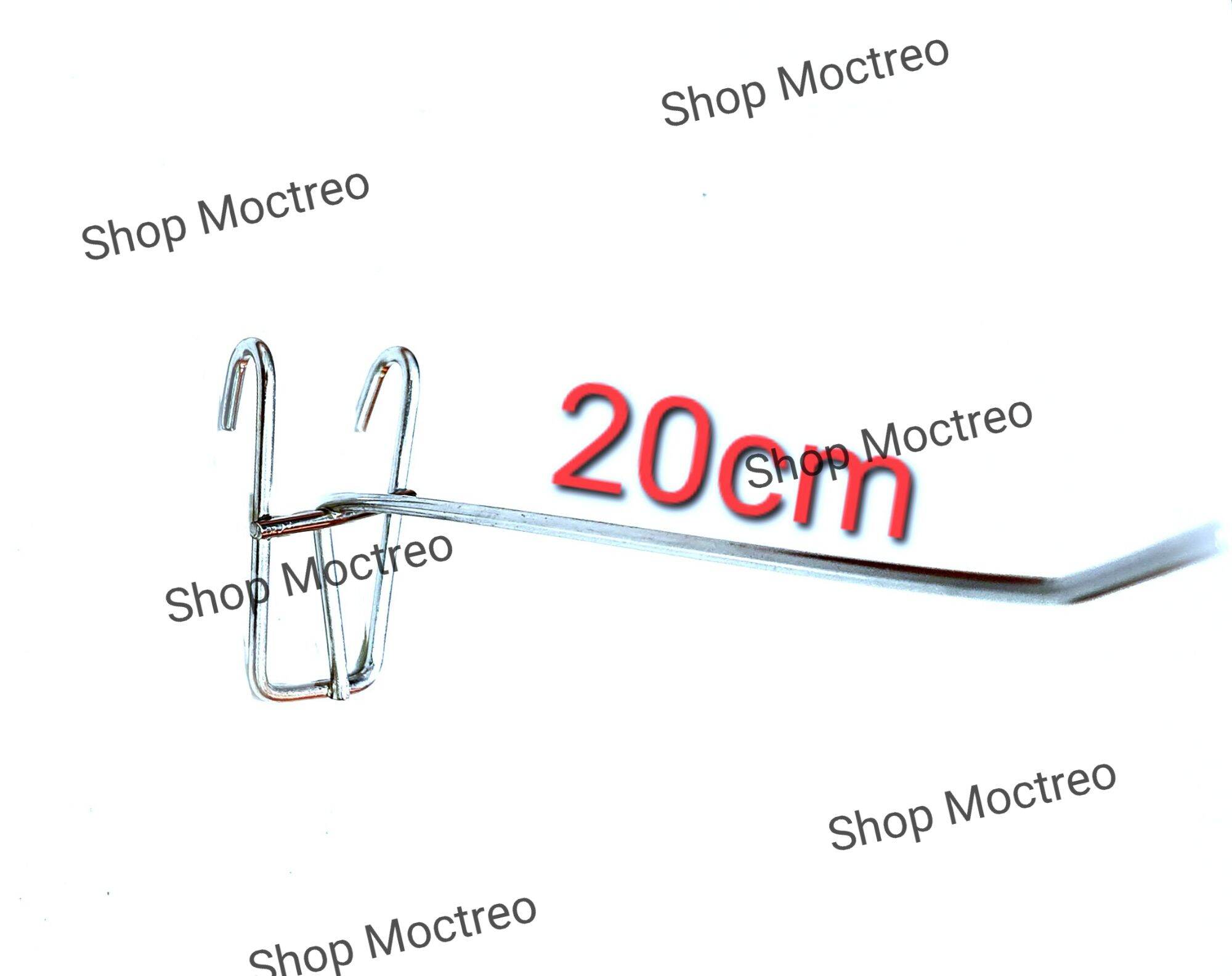 Móc treo phụ kiện, móc lưới mạ crom