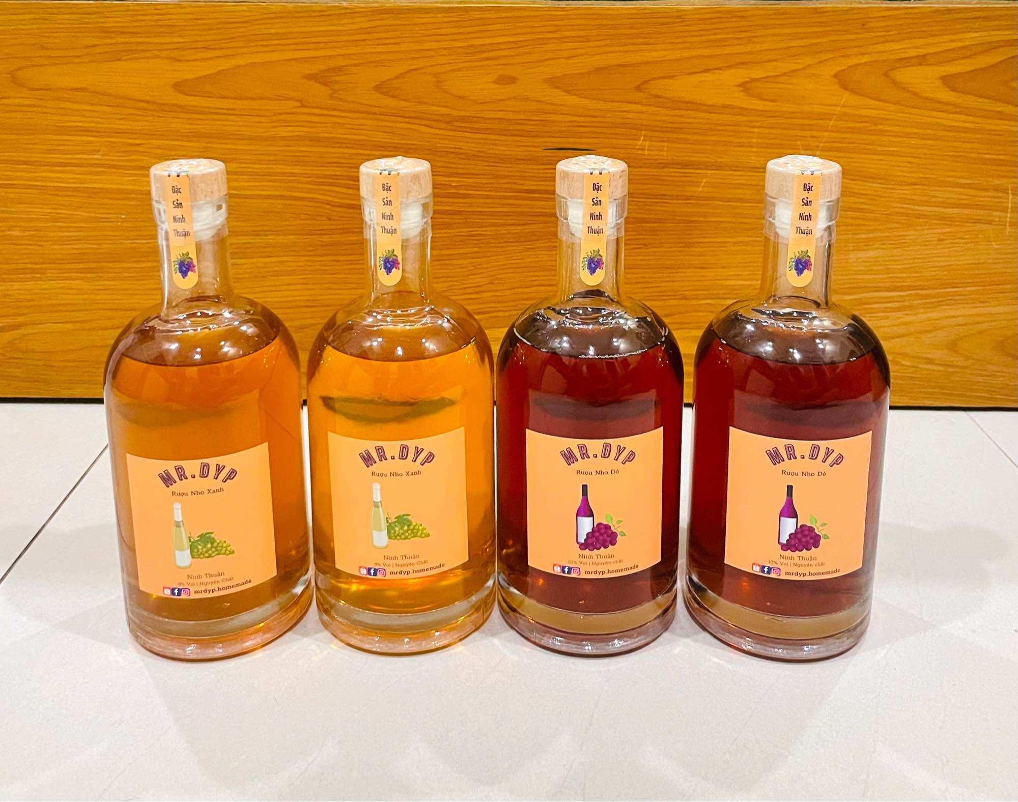 Nước nho lên men Ninh Thuận chai 750ml