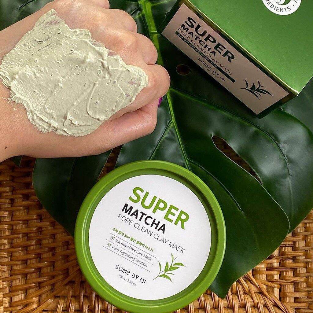 [Hcm]Mặt Nạ Some By Mi Super Matcha Pore Clean Clay Mask