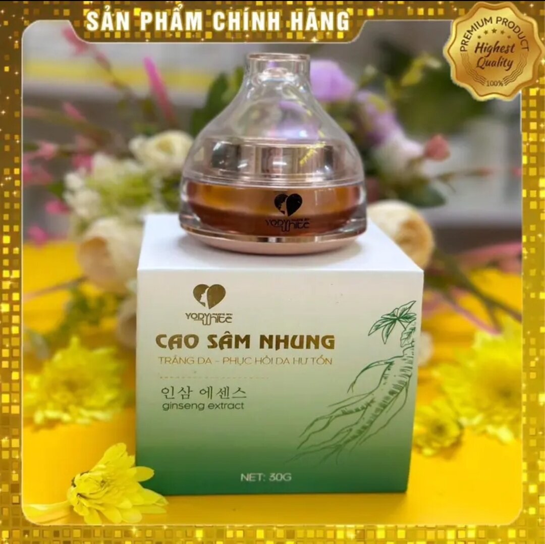 Cao Sâm Nhung Phương Anh Yody White - phục hồi da, ngăn ngừa lão hóa