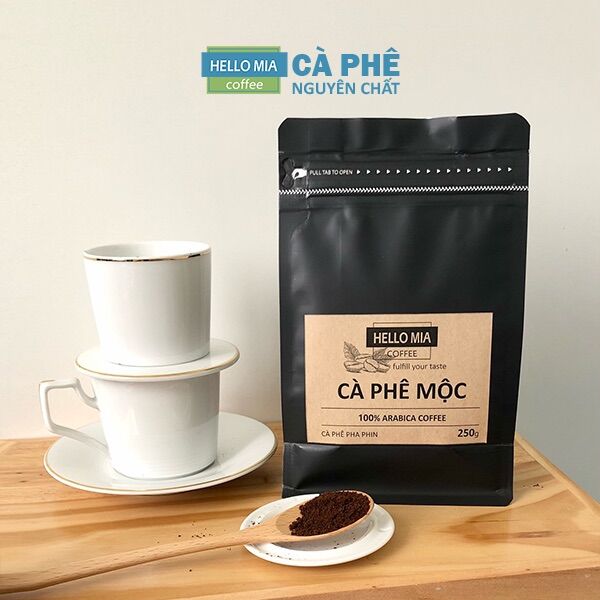 Cà phê mộc 100% arabica - cà phê pha phin