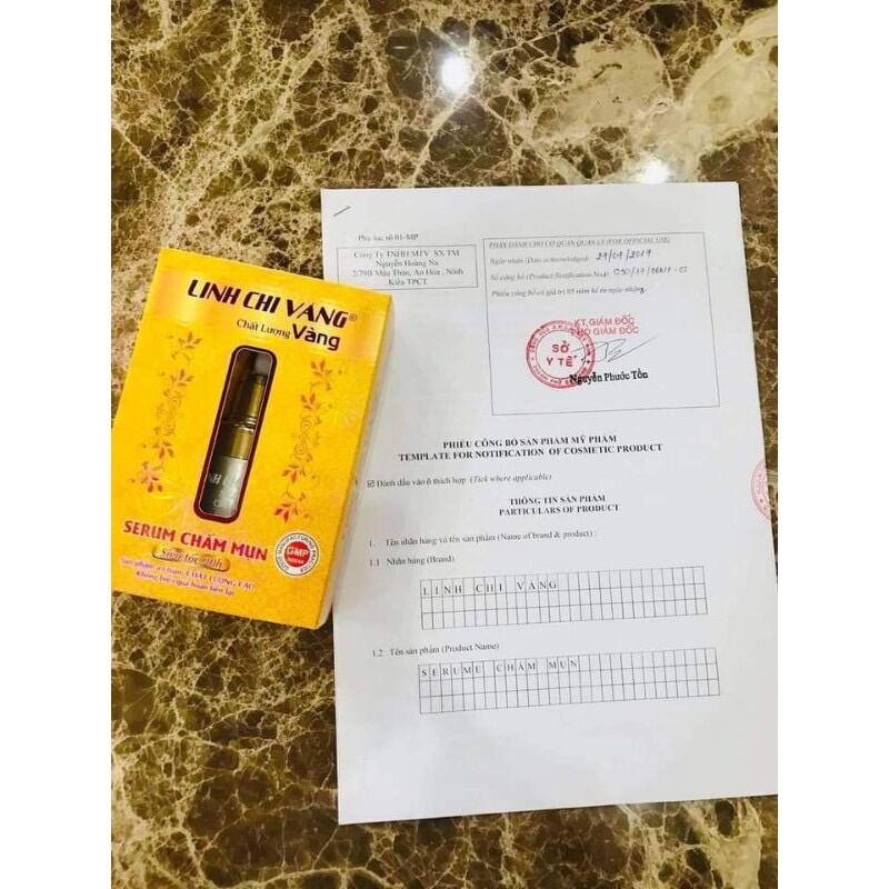 Serum Chấm Mụn Linh Chi Vàng 25ml