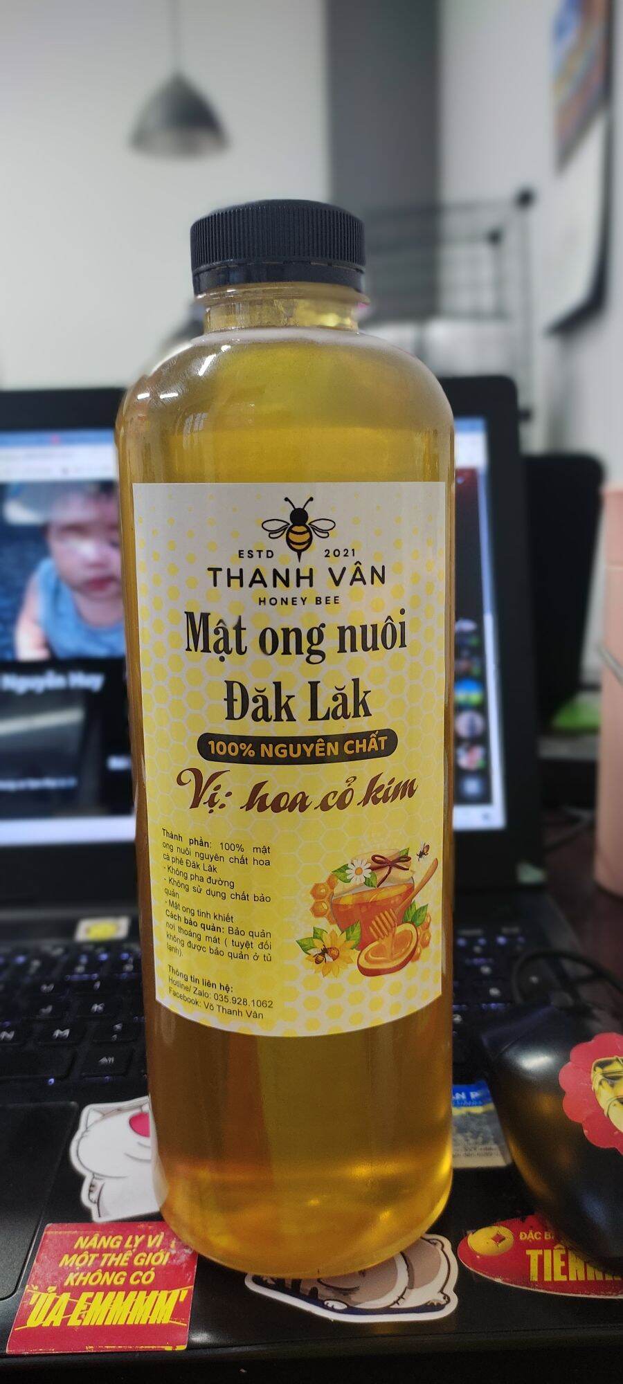 Mật ong nuôi hoa Cỏ Kim Đăk Lăk