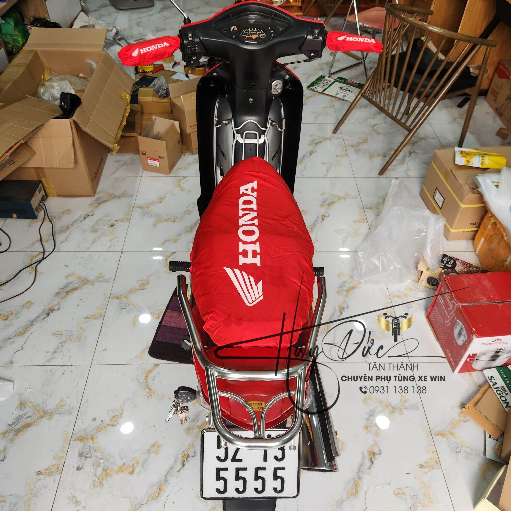 áo trùm xe ga xà xe số honda