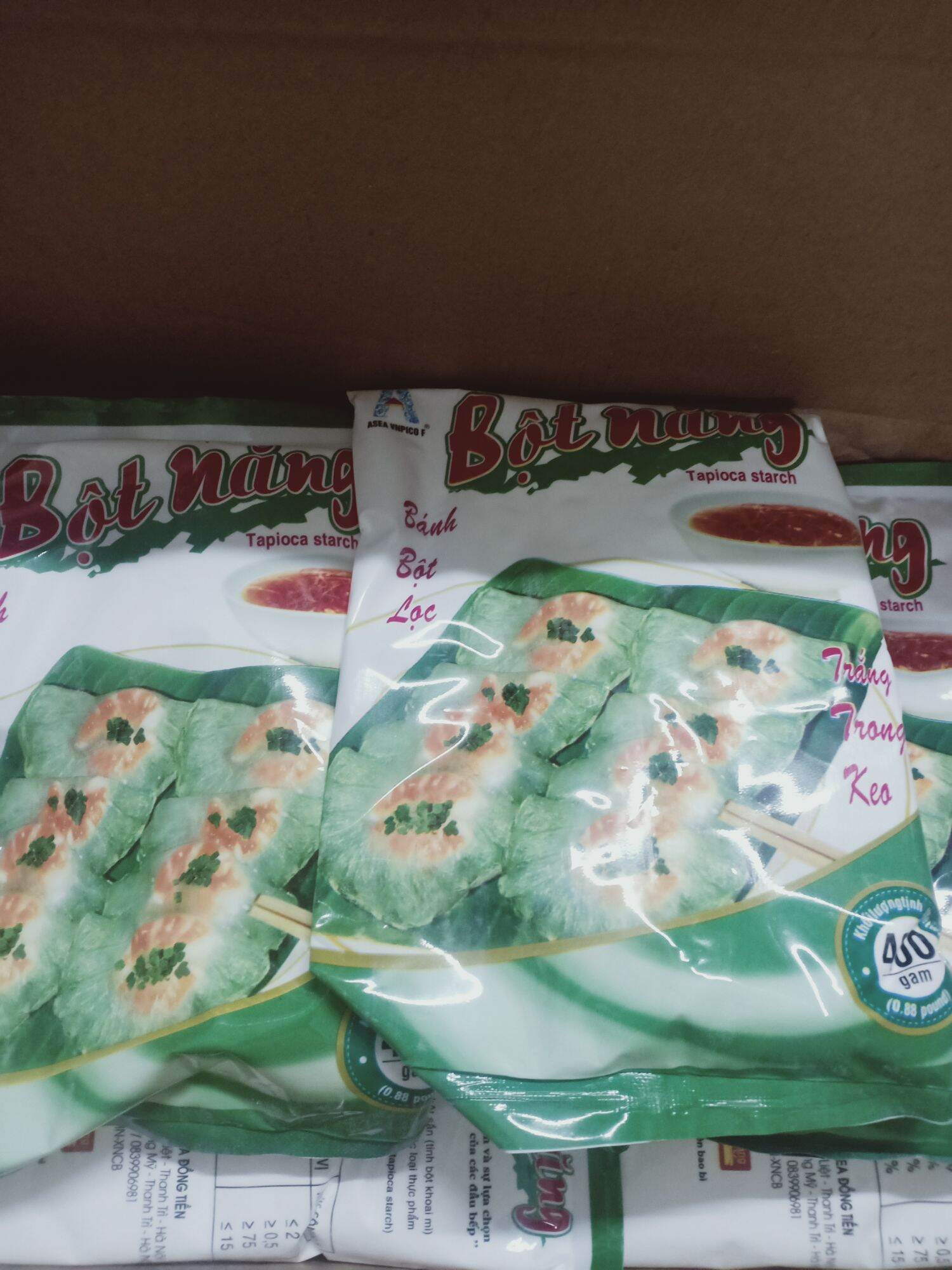 BỘT NĂNG ASEA GÓI 400G