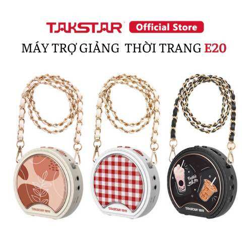 Máy trợ giảng thời trang túi xách cao cấp takstar e20