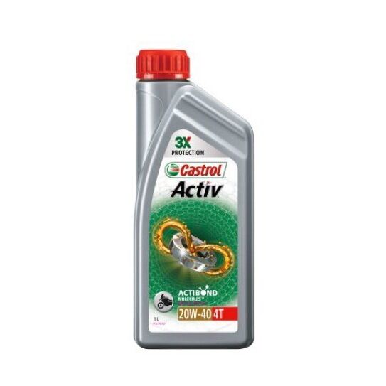 Dầu nhớt xe số castrol activ 20w40 4t 1l
