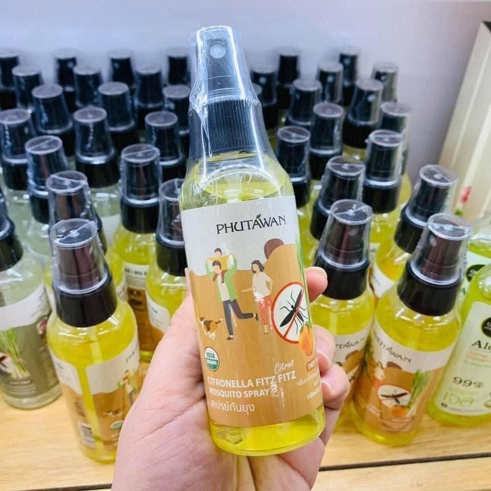 Chai Xịt chống muỗi cho bé PHUTAWAN 100ml