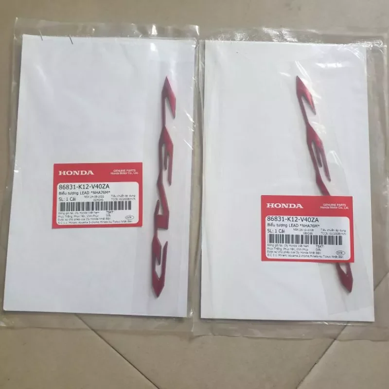 Tem ốp sườn Lead 125 2017-2022 ( Cái )