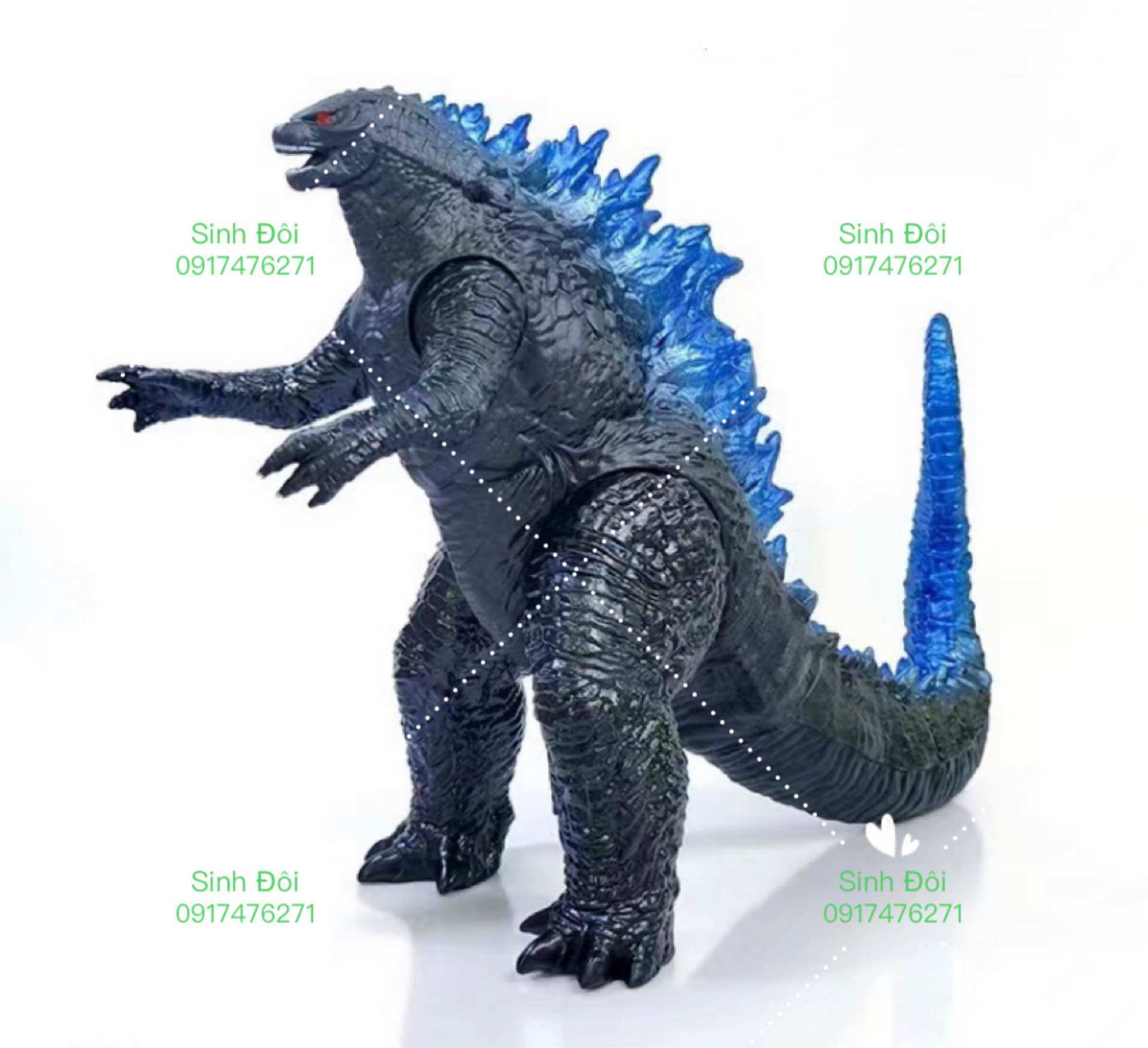 Mô hình khổng long cao 22cm - mô hình trưng bày