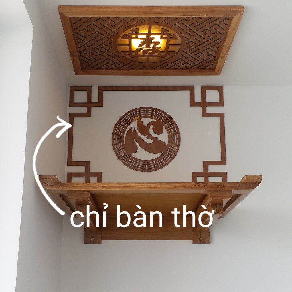 Bộ chỉ viền trang trí bàn thờ đẹp