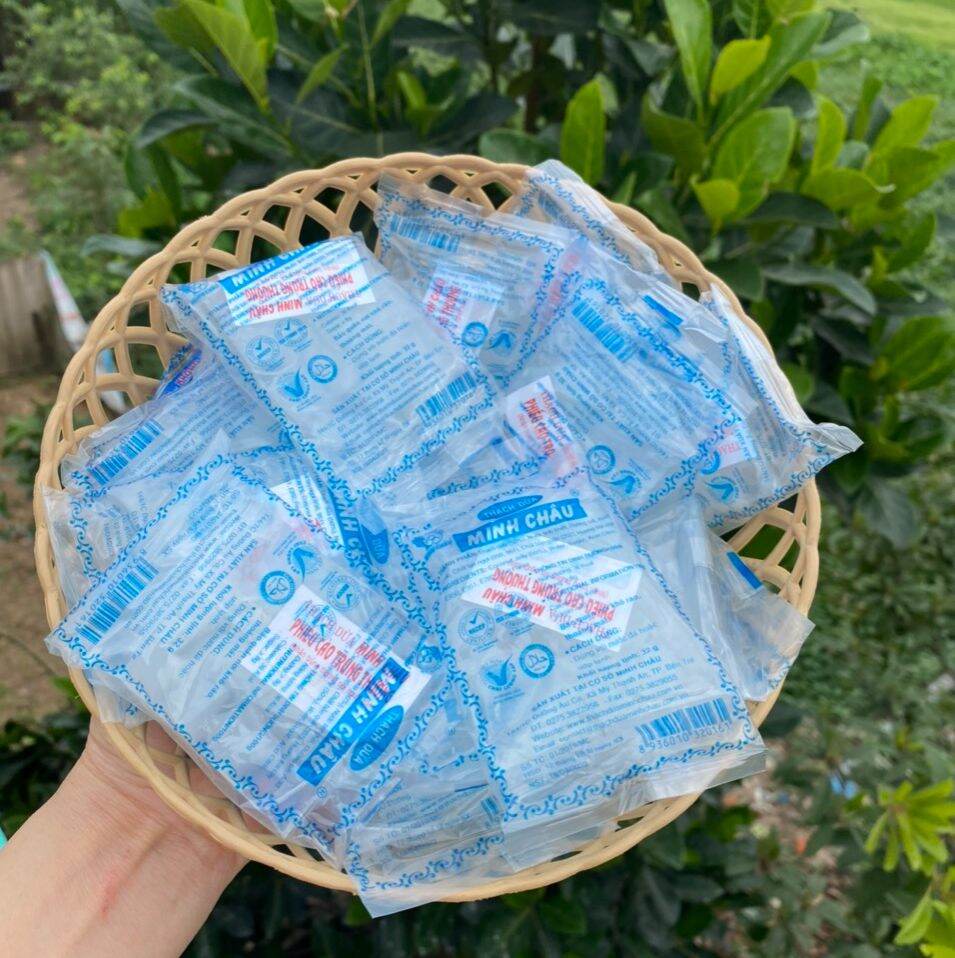 Combo 22 Gói thạch dừa ăn liền Minh Châu ( thạch dừa tuổi thơ  )