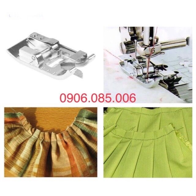 Chân vịt ghép 2 mảnh dùng cho máy may gia đình đa chức năng.