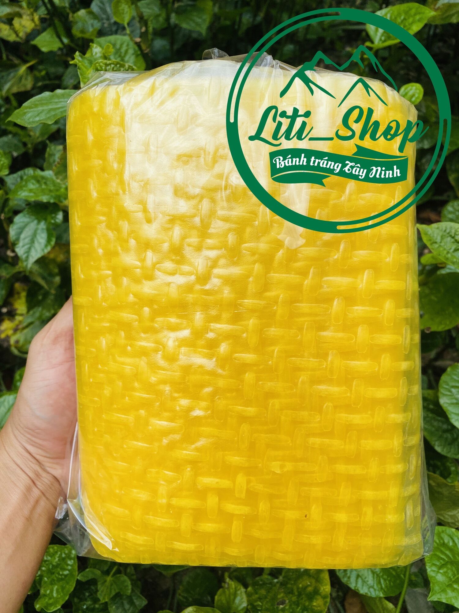 Bánh tráng vuông mỏng hương Mít