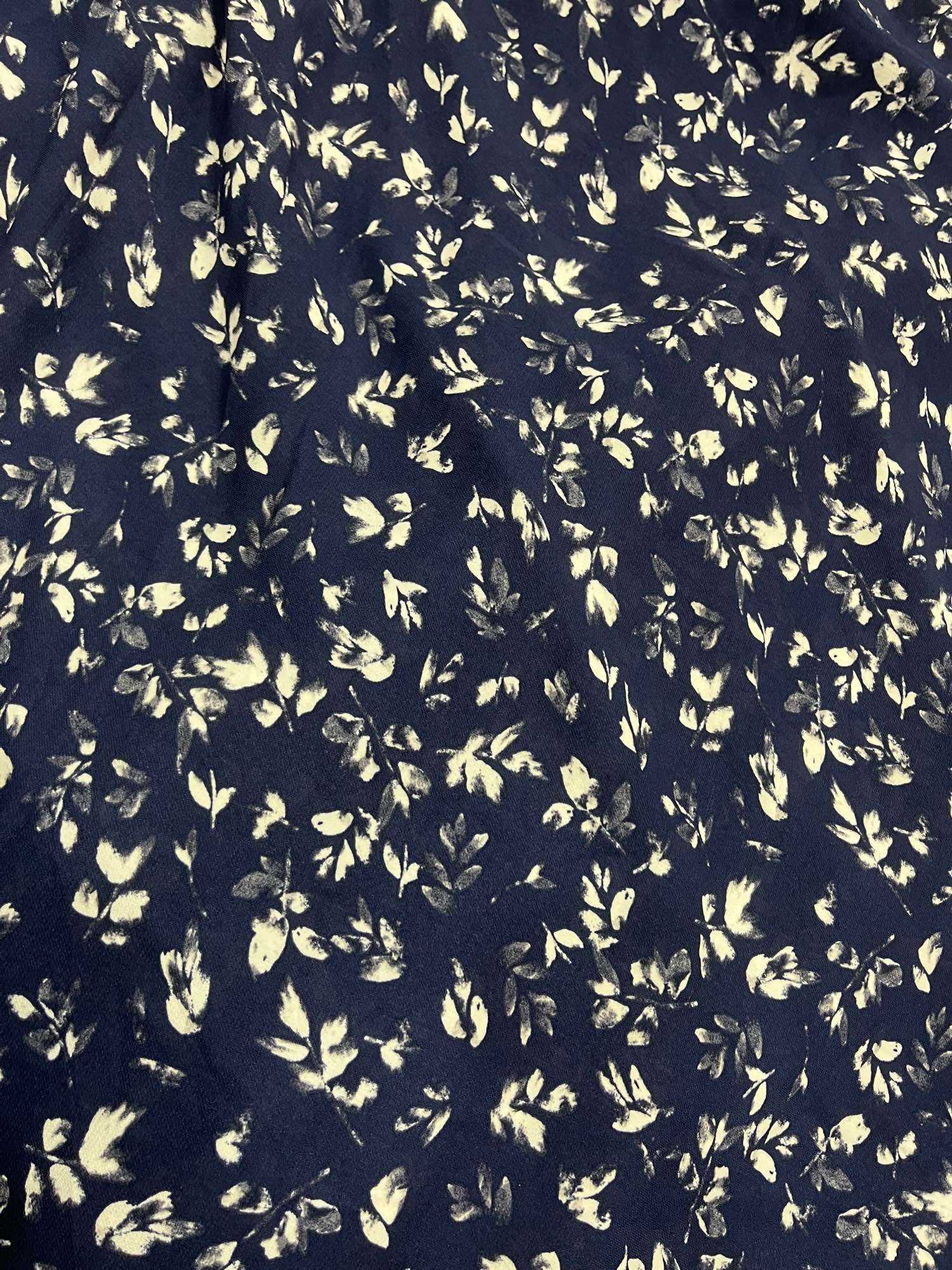 Korean Silk Fabric with Small Floral Patterns. Thick, Smooth and Beautiful Silk. Fabric Width 1.5m