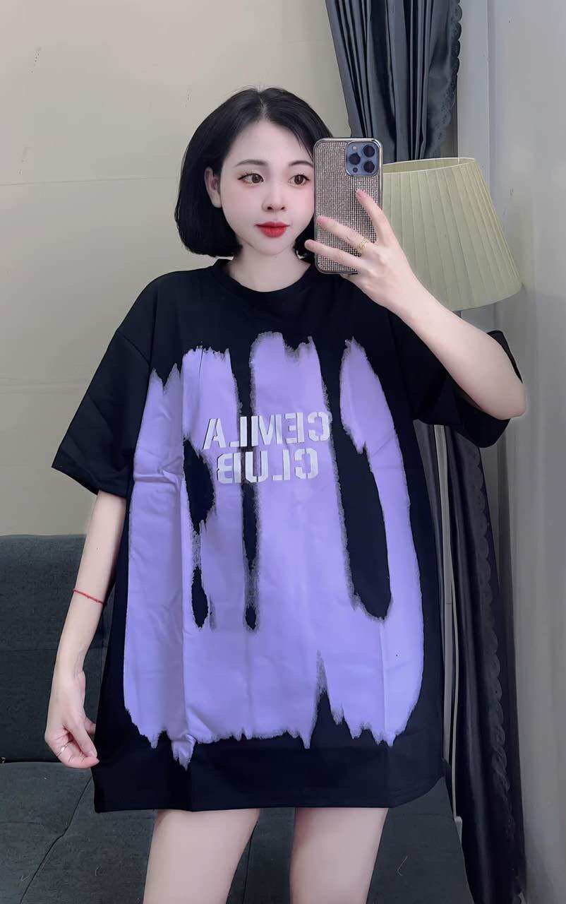 Áo thun cotton khô CALEM CLUB form rộng unisex oversize hot trend nam nữ
