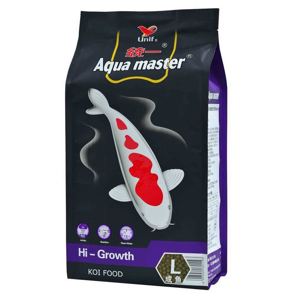 Cám cá aqua master bao 5kg-10kg cho cá cảnh cá koi