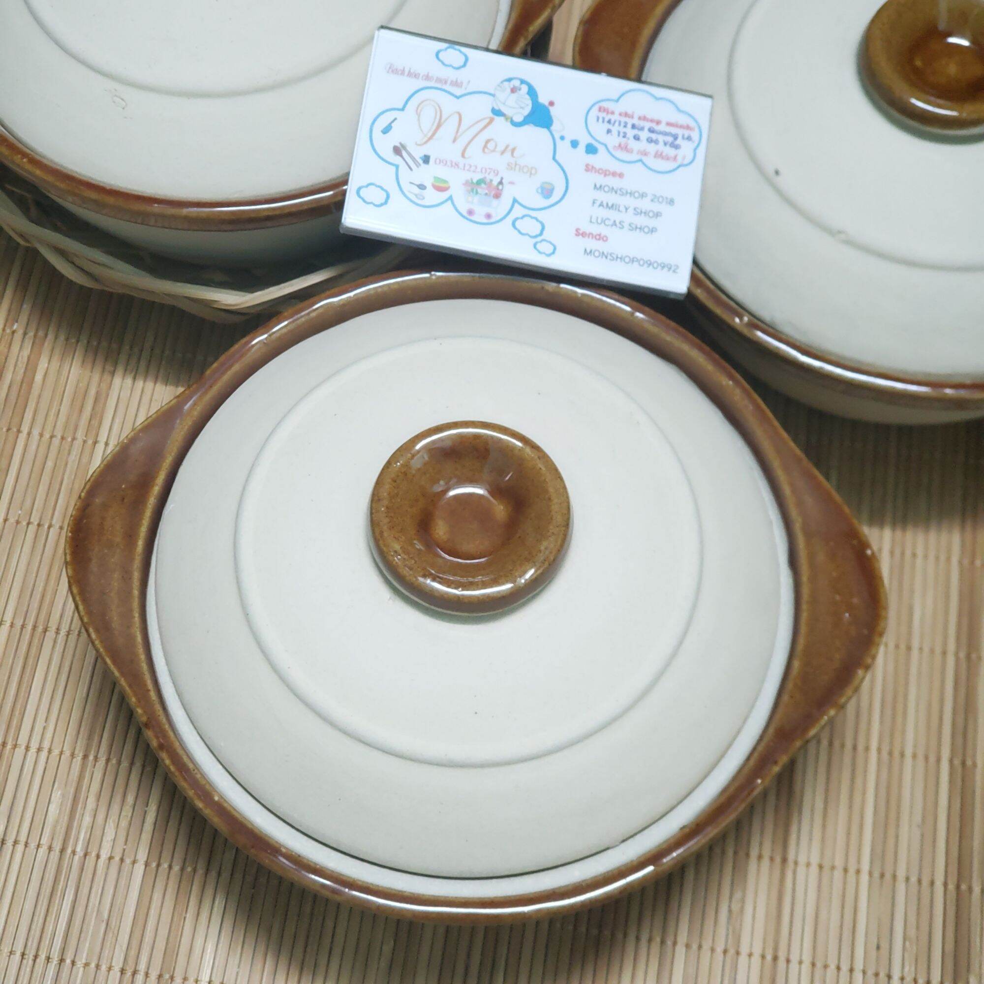 NỒI ĐẤT NUNG THƯỢNG HẠNG SIZE 15cm ,17cm (DÙNG ĐỂ ĐỰNG KO NẤU)