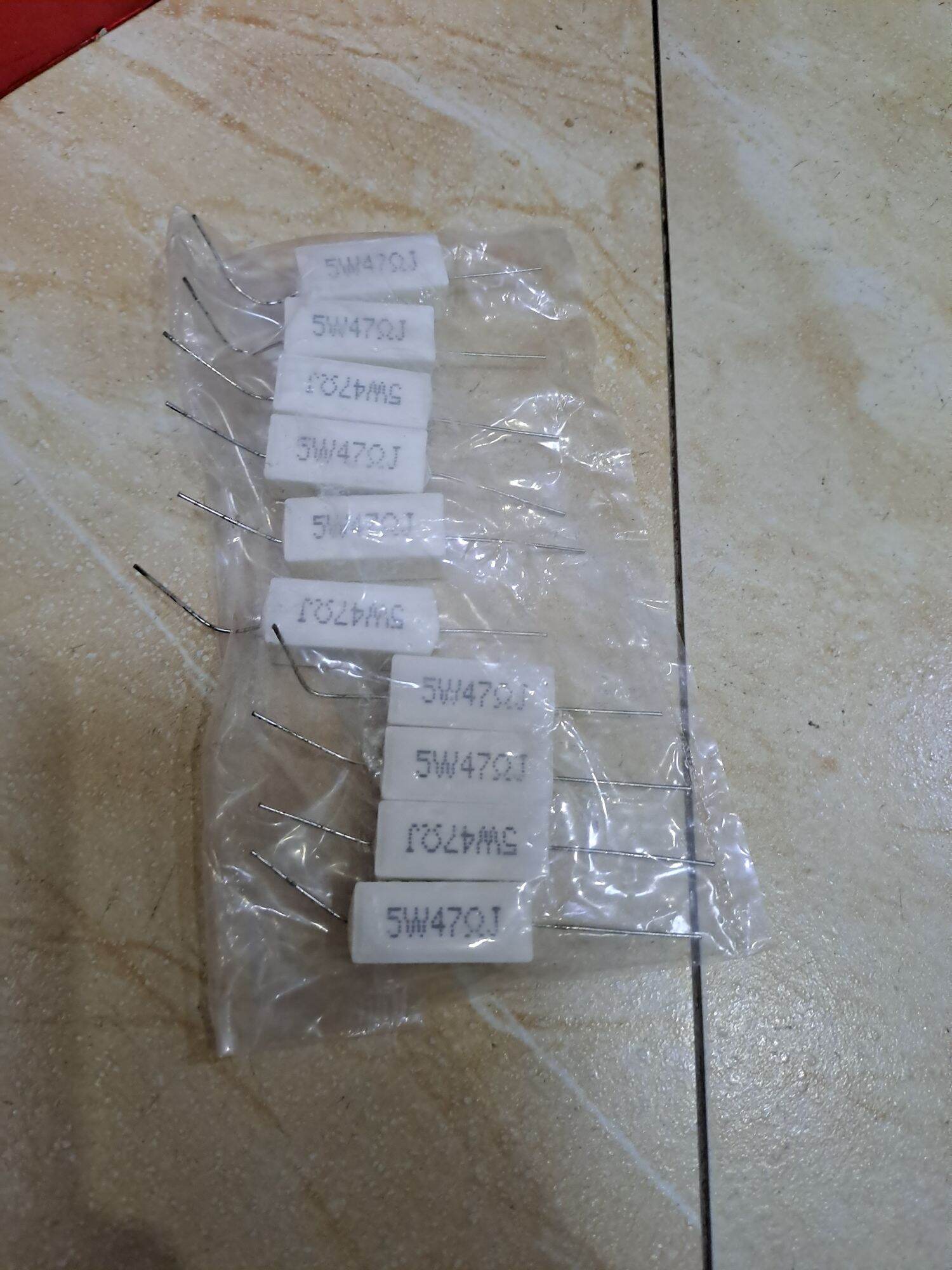 10 Điện trở sứ 47om 5w