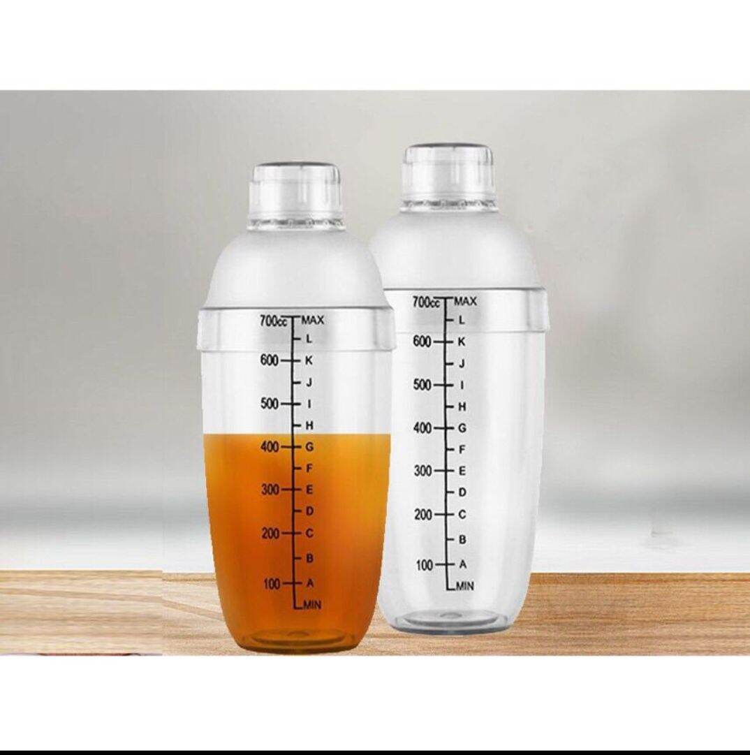 Bình Lắc Nhựa 700ml Pha Chế Các Loại Nước Uống