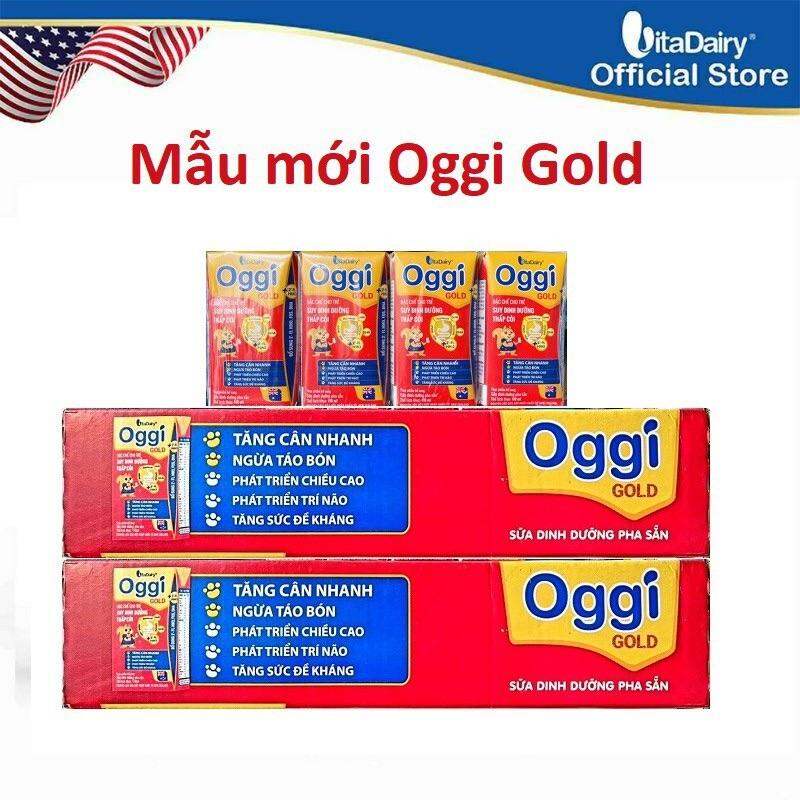 Thùng 48 hộp sữa nước Oggi gold 110ml
