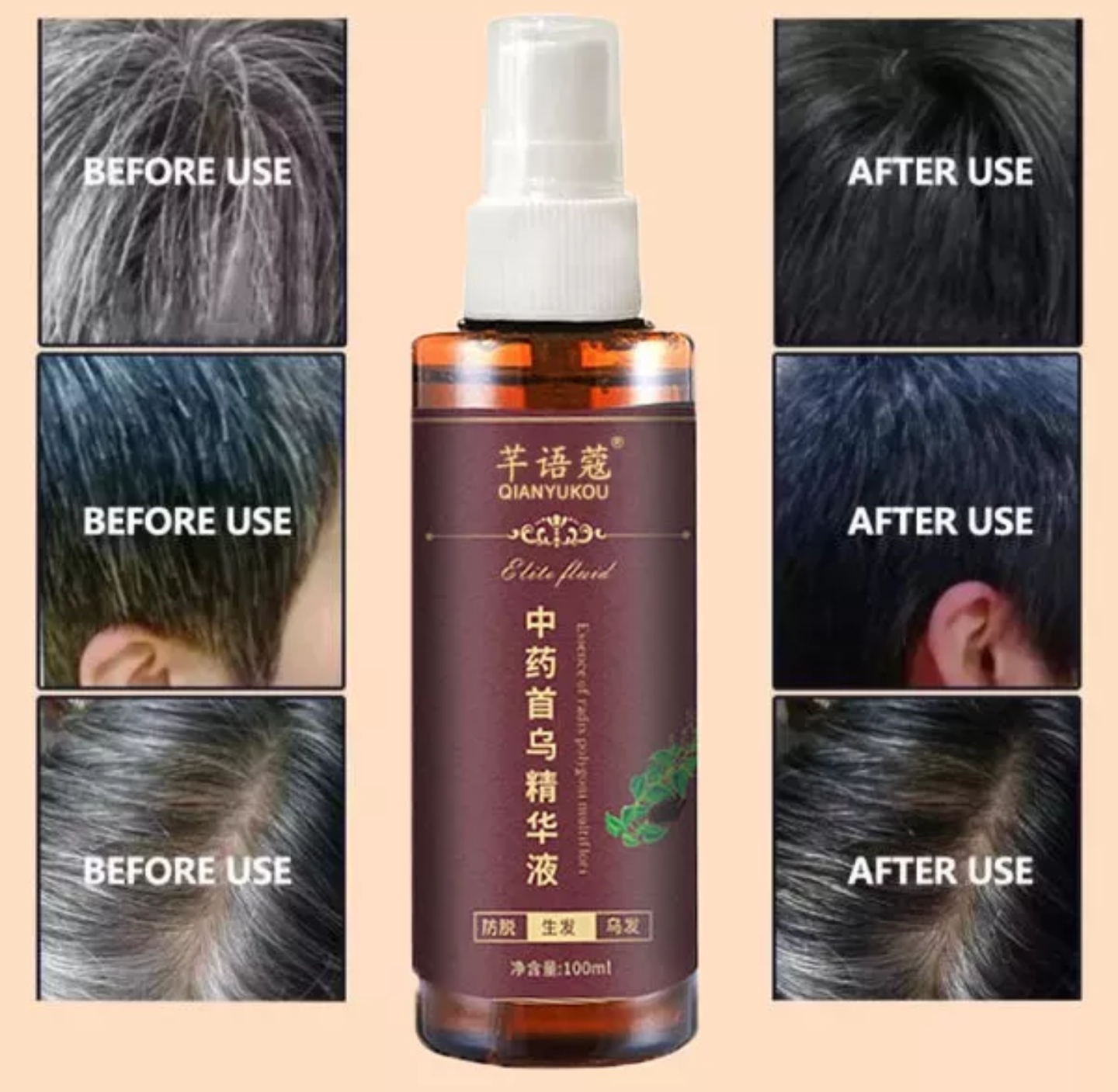 CHAI XỊT ĐEN TÓC DƯỠNG TÓC CAM KẾT HIỆU QUẢ HÀNG LOẠI TỐT