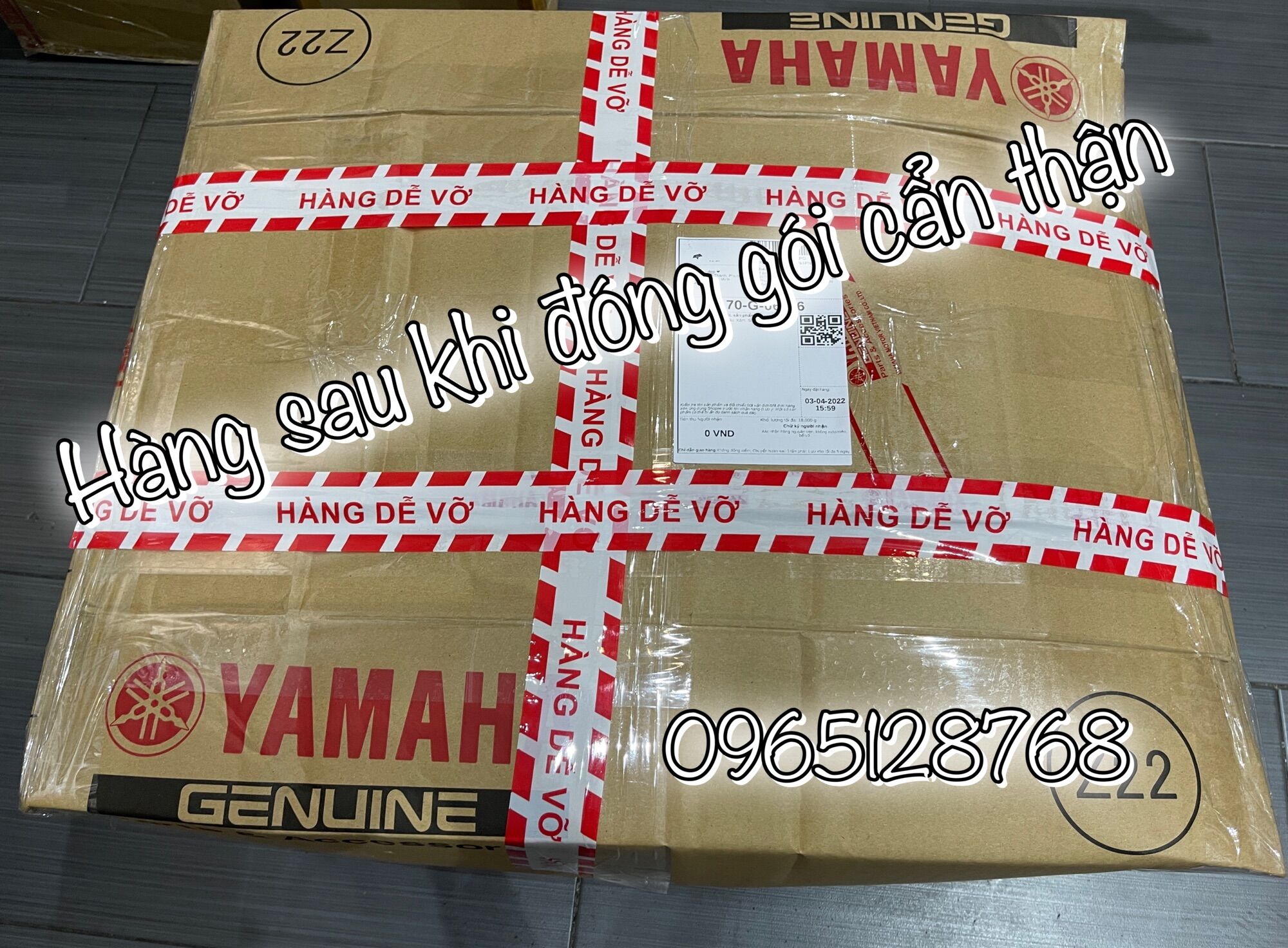 Dàn áo Ex 135 trắng xanh luôn tem