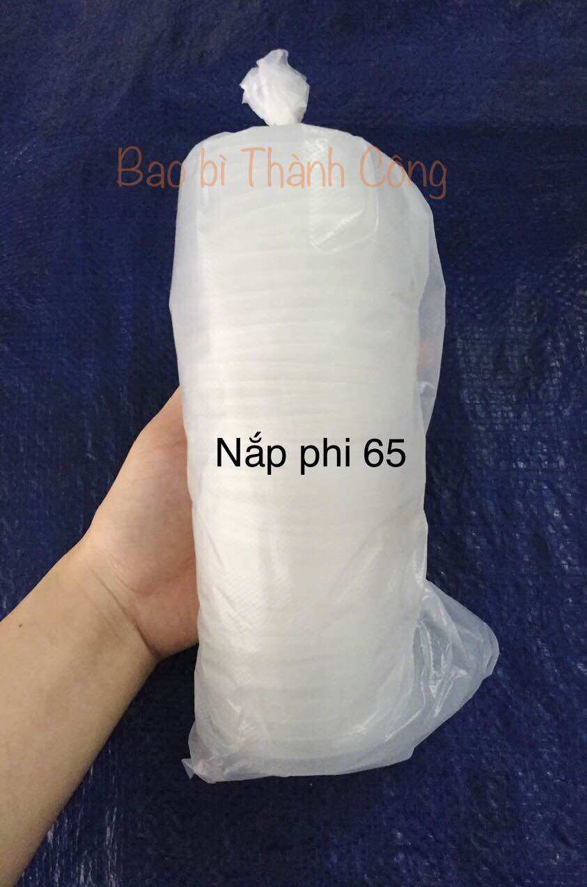 (HCM) Bộ (ly + nắp) Ly nhựa PP 140ml, ly đựng topping