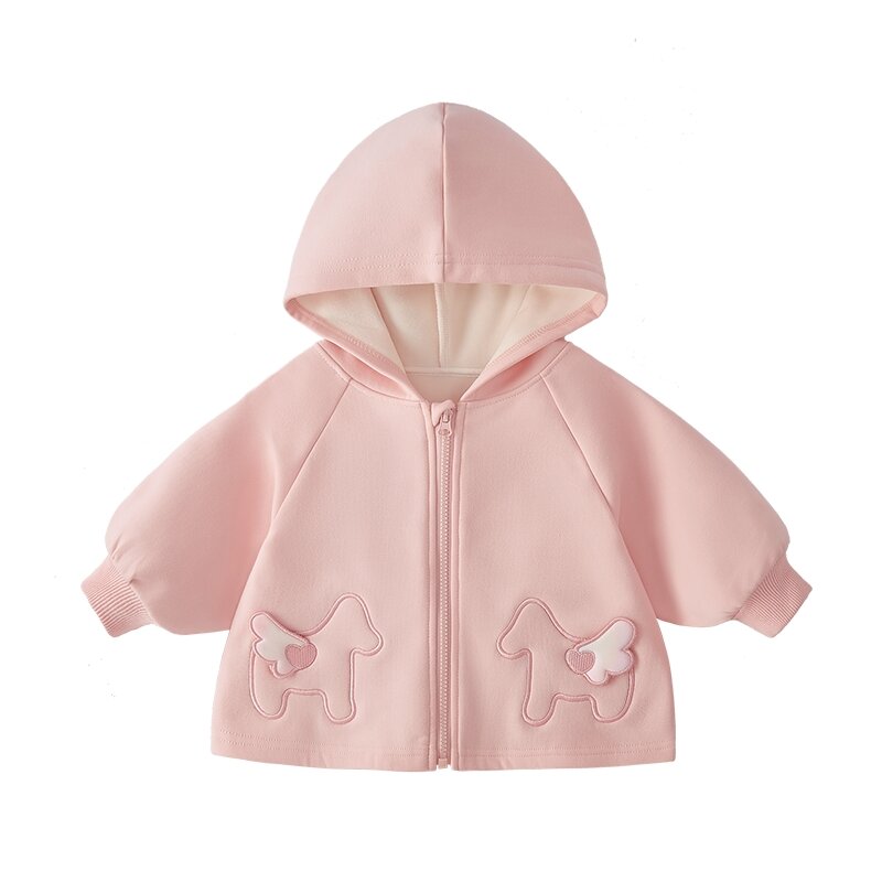 Jelly Baby | Antibacterial Infrared Thermal Hooded Jacket Sweater Giá 660,000 Đồng*Miễn phí vận chuyển
