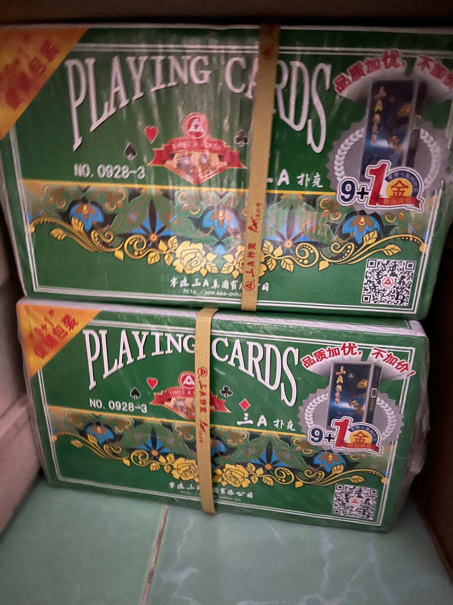 Bài tây 52 lá playing card - xanh lá