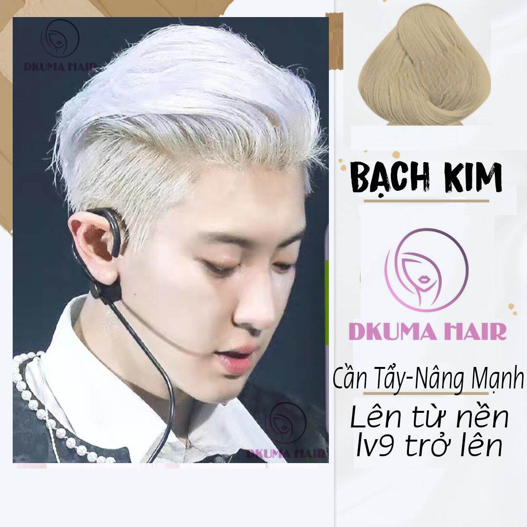 Màu nhuộm bạch kim dkumahair