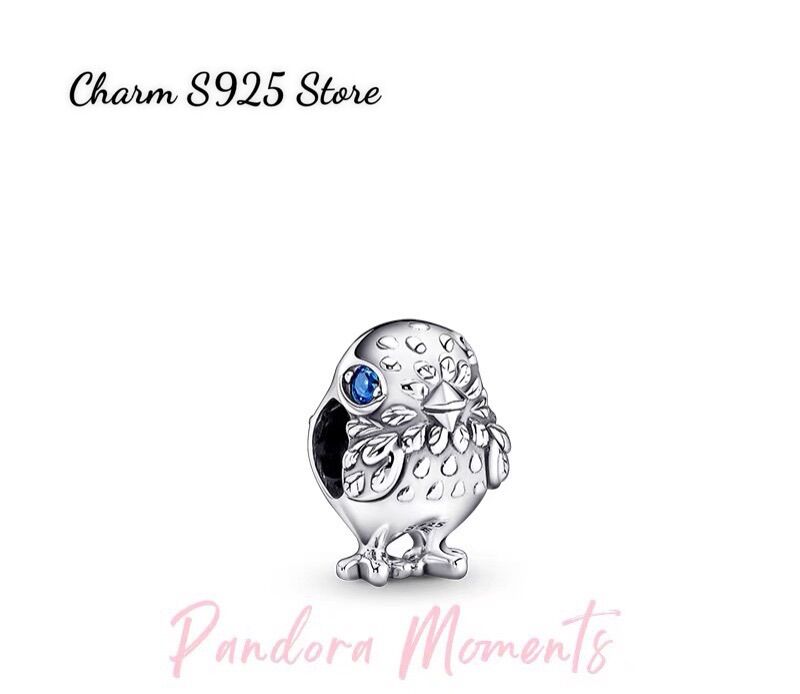CHARM PAN ALE GÀ CON ĐÁNG YÊU BẠC S925 CAO CẤP