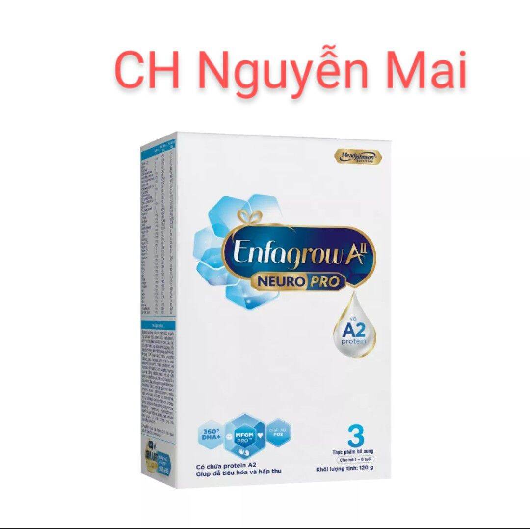 Hộp sữa enfagrow a2 neuro pro 3 cao cấp 120g