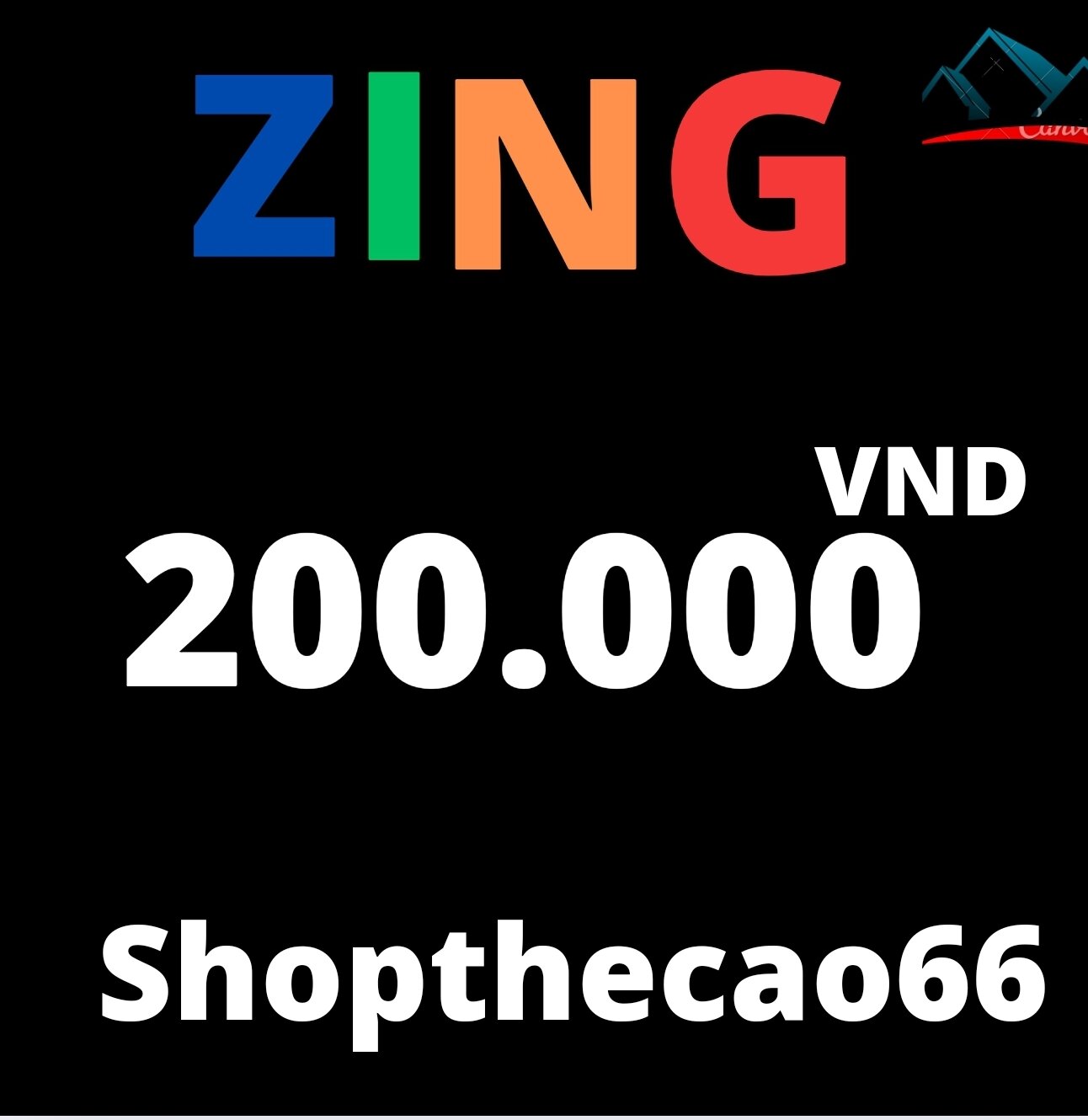 Zing card 200,000 VND
