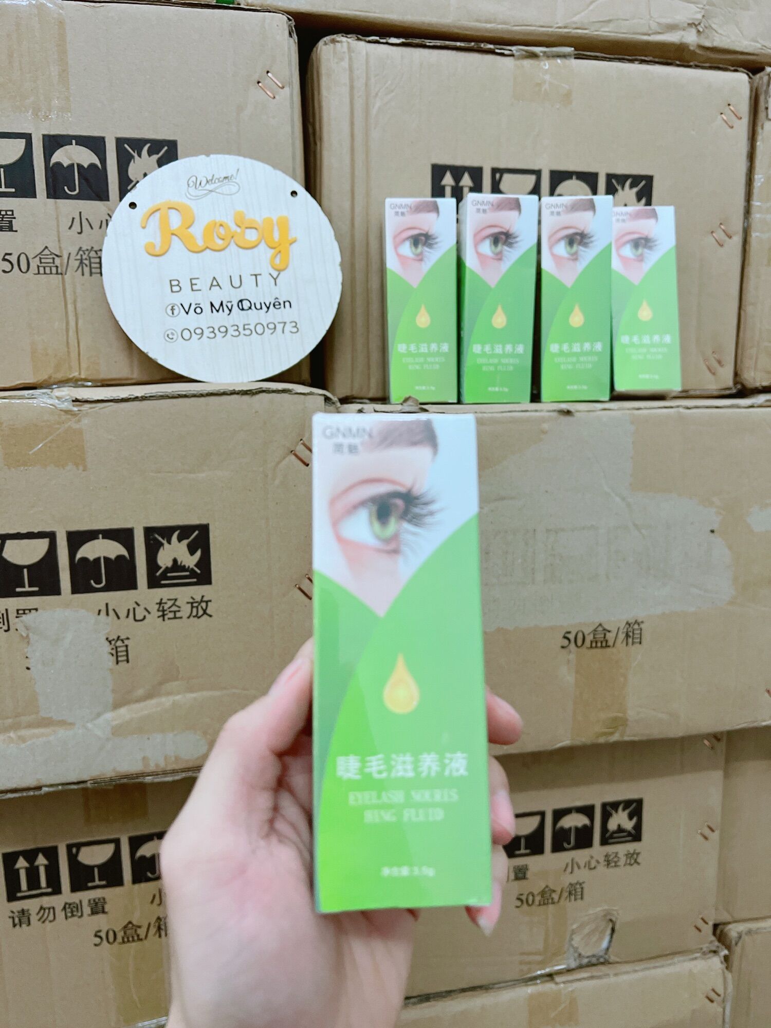 Dưỡng dài mi của hãng gnmn
