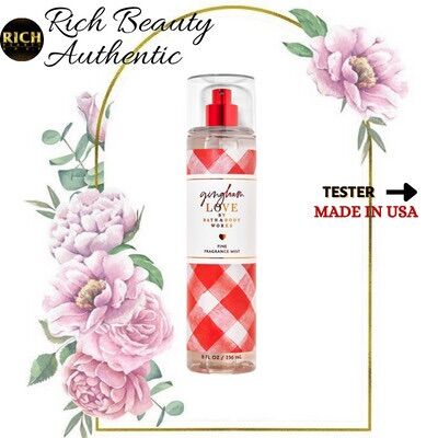 Gingham love - xịt thơm body mist bath & body works