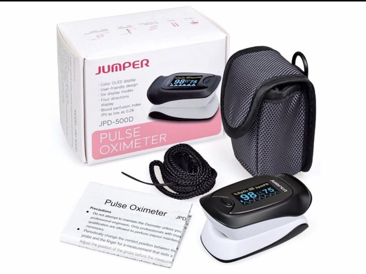 Nơi bán Máy đo nồng độ oxi trong máu SPO2 JUMPER JPD - 500D