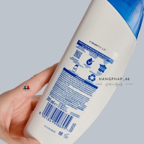 Dầu gội Head and Shoulder - Bản Pháp 270ml